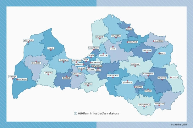 Valstspilsētas apvienos ar blakus novadiem