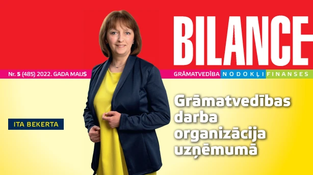 BILANCES maija numurā lasiet