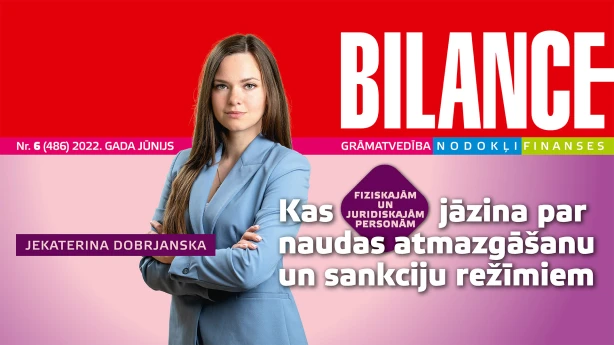 BILANCES jūnija numurā lasiet