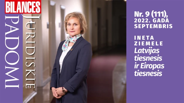 BILANCES JURIDISKIE PADOMI septembra numurā lasiet