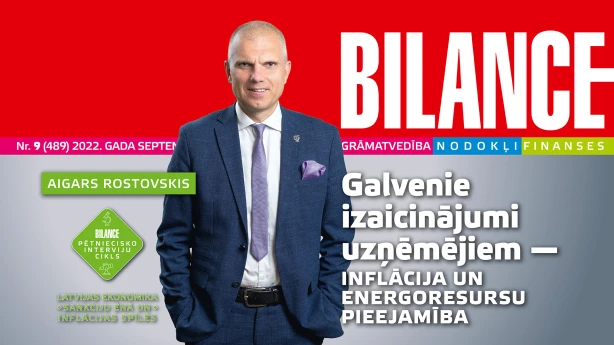 BILANCES septembra numurā lasiet