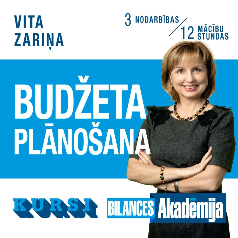 Kursi “Budžeta plānošana” interneta tiešraidē (06.05.2022.-20.05.2022.)