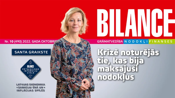 BILANCES oktobra numurā lasiet