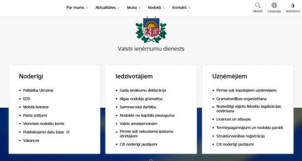 Nodokļu maksātājiem būs jāpierod pie VID tīmekļvietnes jaunā izkārtojuma