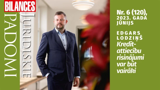 BILANCES JURIDISKIE PADOMI jūnija numurā lasiet