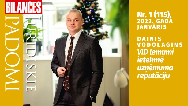 BILANCES JURIDISKIE PADOMI janvāra numurā lasiet