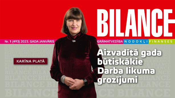 BILANCES janvāra numurā lasiet