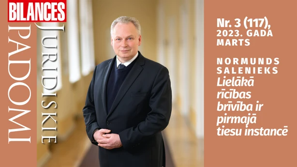 BILANCES JURIDISKIE PADOMI marta numurā lasiet