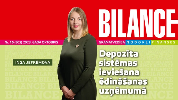 BILANCES oktobra numurā lasiet