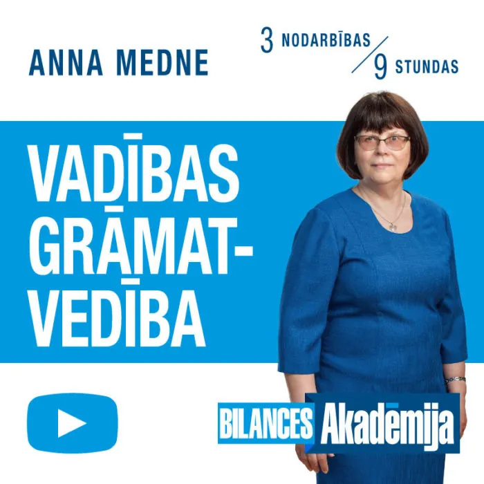 Kursi: VADĪBAS GRĀMATVEDĪBA – videoieraksts