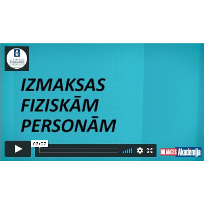 Izmaksas fiziskām personām – e-semināra videoieraksts