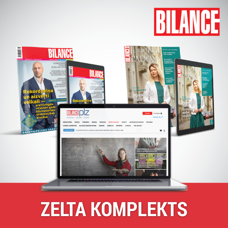 FOTO BILANCES ZELTA KOMPLEKTS