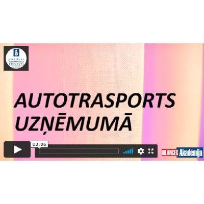 Vieglo transportlīdzekļu grāmatvedības uzskaites aktualitātes – e-semināra videoieraksts