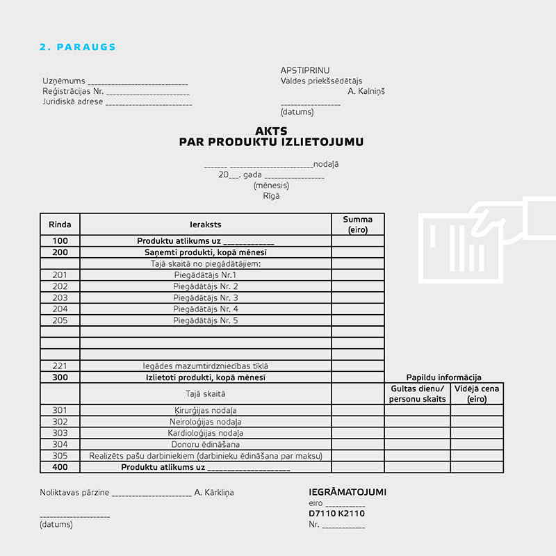 2. paraugs