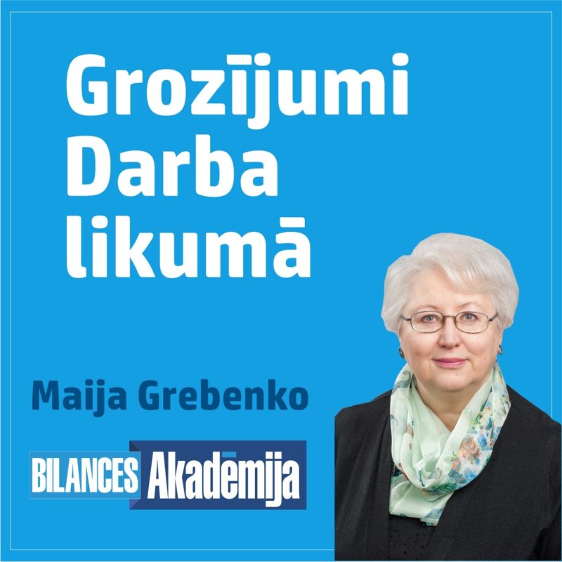 22.09.2022. e-seminārs: “Būtiskie grozījumi, precizējumi un papildinājumi Darba likumā, Atvaļinājuma naudas aprēķini, pensiju indeksācija 2022. gadā un atmaksājamās valsts sociālās apdrošināšanas iemaksas”