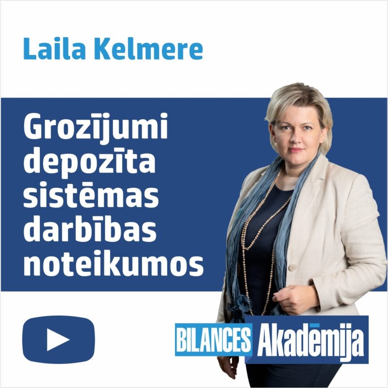 Jaunie grozījumi depozīta sistēmas darbības noteikumos – e-semināra videoieraksts