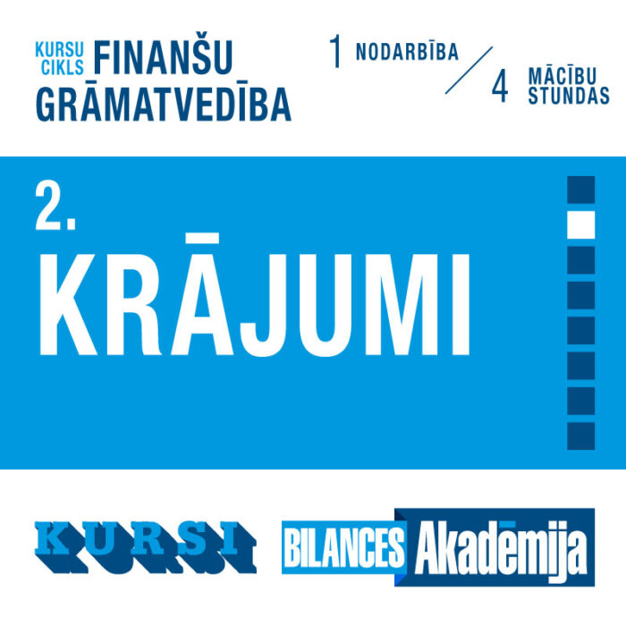 Kursi “Finanšu grāmatvedība: Krājumi” (12.01.2024.)