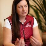 Ieva Simsone, SIA RIXJET RIGA galvenā grāmatvede un Latvijas Šaušanas federācijas ģenerālsekretāre, titula Gada grāmatvedis 2023 laureāte