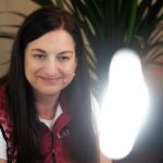 Ieva Simsone, SIA RIXJET RIGA galvenā grāmatvede un Latvijas Šaušanas federācijas ģenerālsekretāre, titula Gada grāmatvedis 2023 laureāte