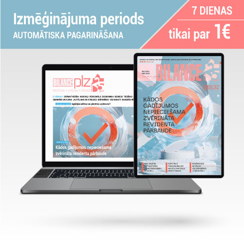 BilancePLZ ar 7 dienu izmēģinājumu