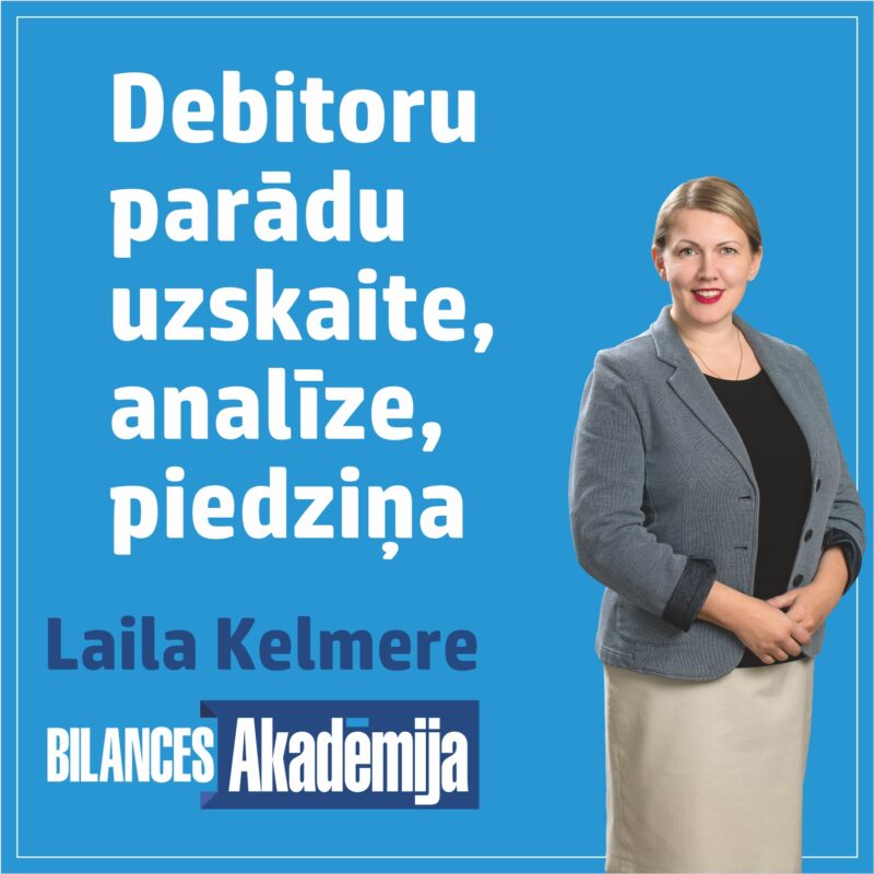 ‘Debitoru parādu uzskaite, analīze, piedziņa” 31.10.2024. e-seminārs