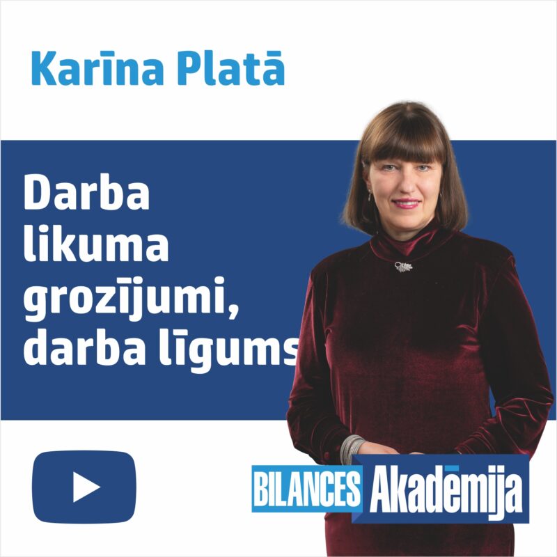 Darba likuma grozījumi. 23.10.2024. e-semināra videoieraksts