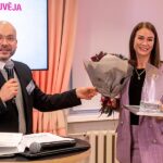 Sigita Valukevica «Gada grāmatvedis 2024» balvas pasniegšanas ceremonijā